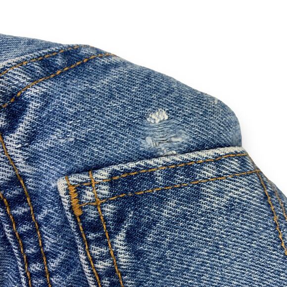 Levis 951 Orange Tab Mom Jeans Size 12 M Relaxed Fit 32X31 100% Cotton USA 90s - Picture 8 of 9